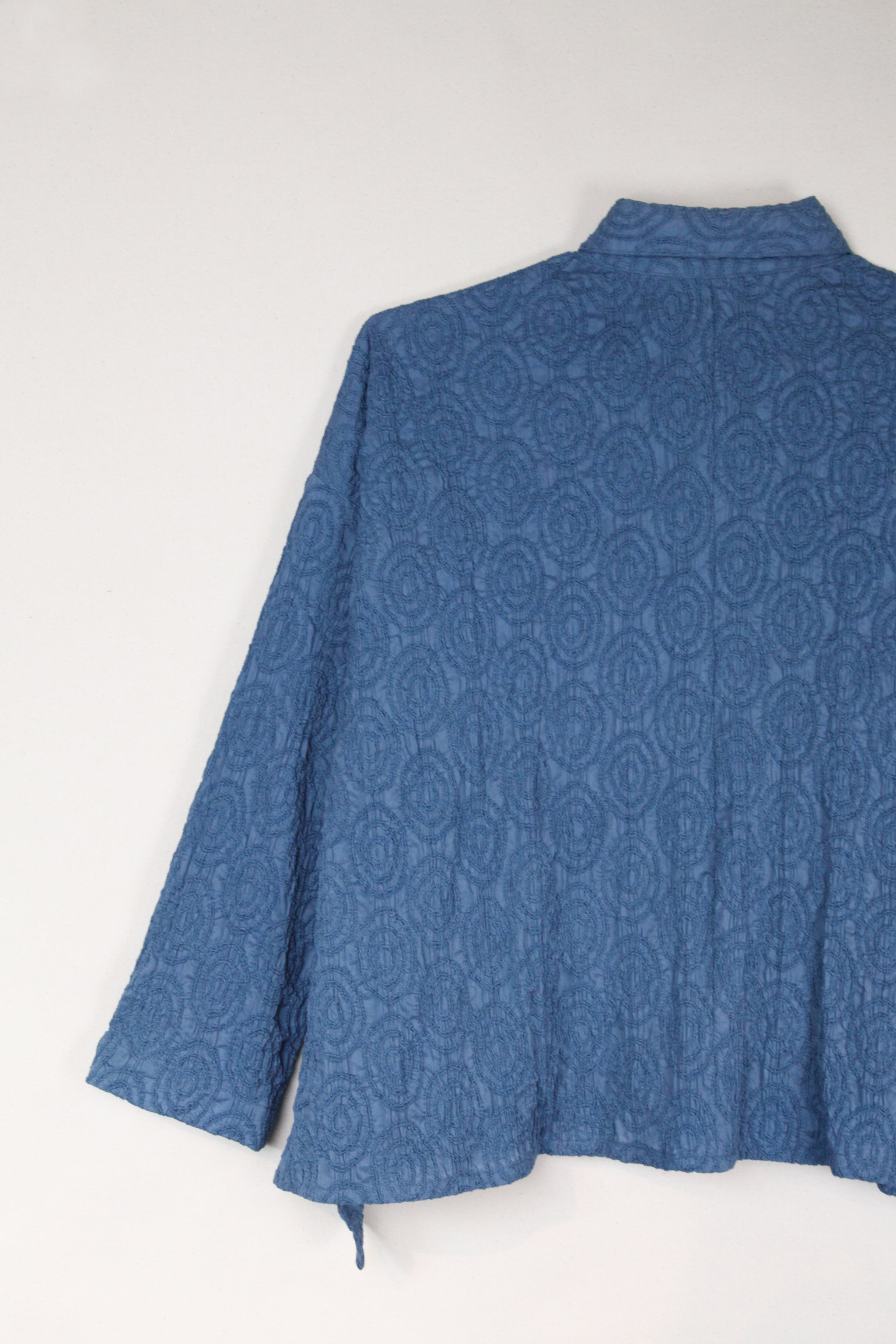 Beverly Shirt in Blue Nuno Coin