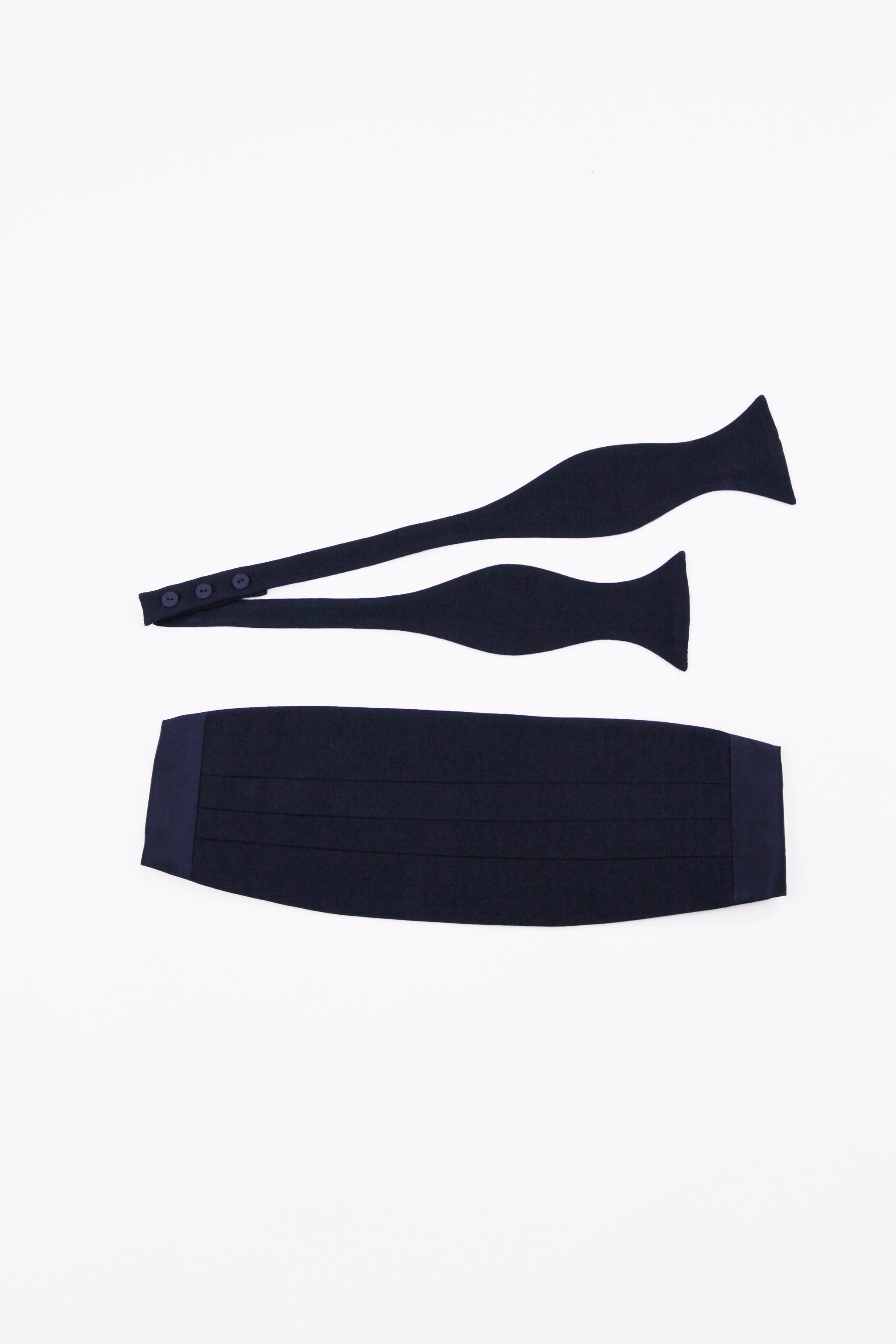 Cummerbund Set in Vintage Japanese Silk - 1