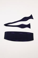 Cummerbund Set in Vintage Japanese Silk - 2