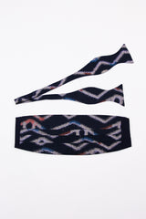 Cummerbund Set in Vintage Japanese Silk - 6