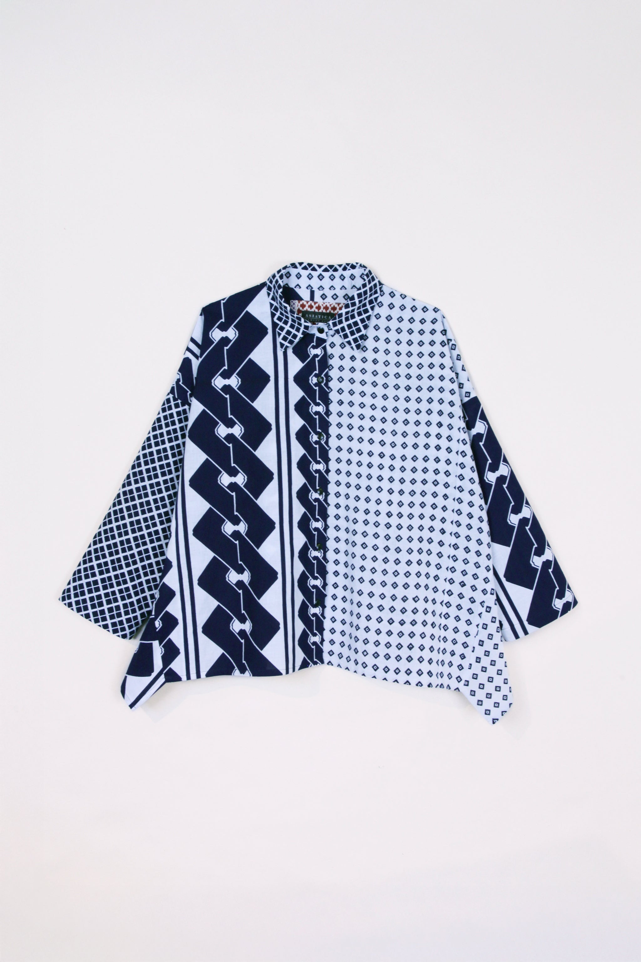 Beverly Shirt in Vintage Yukata Cotton