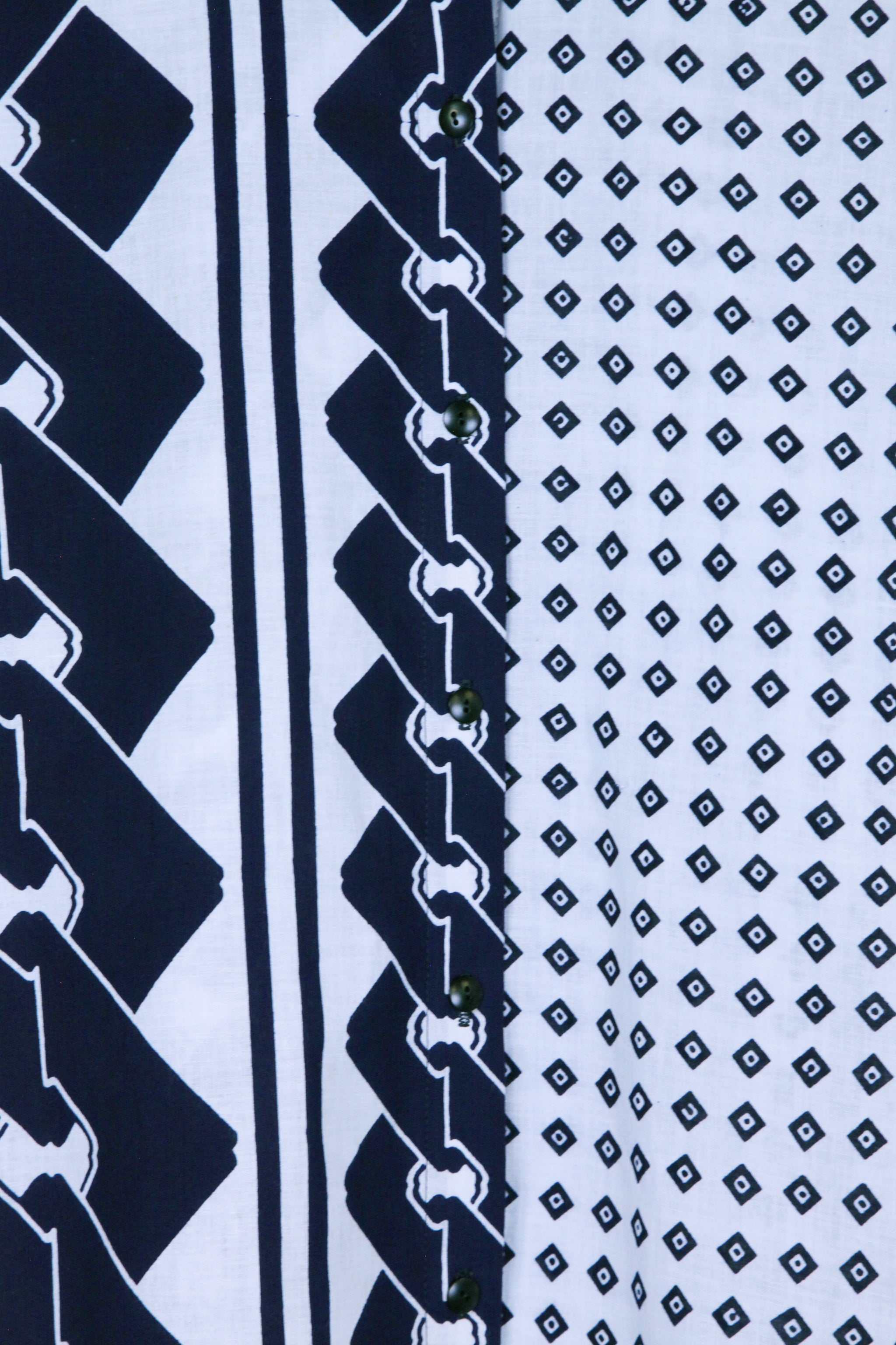 Beverly Shirt in Vintage Yukata Cotton