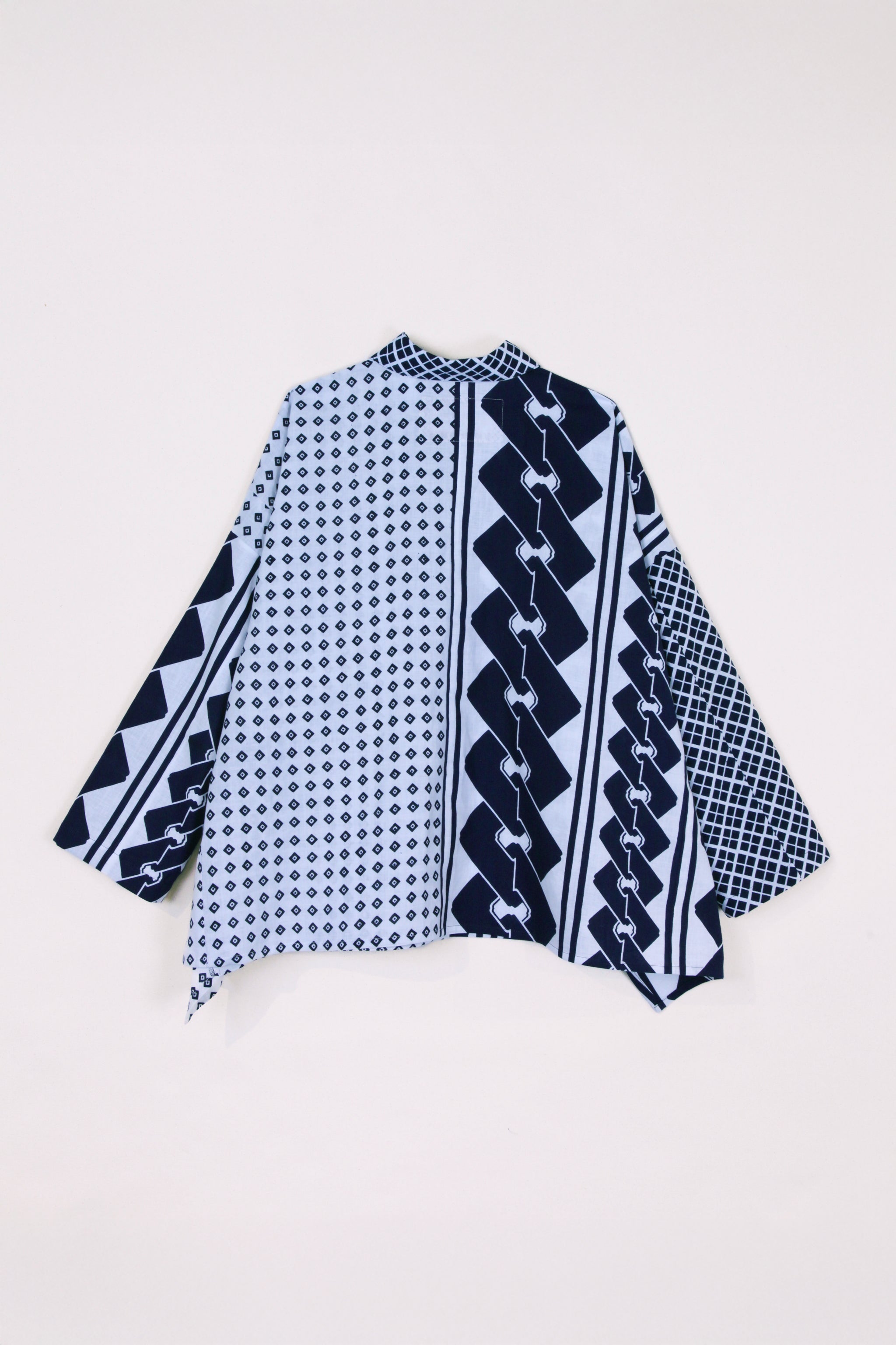 Beverly Shirt in Vintage Yukata Cotton