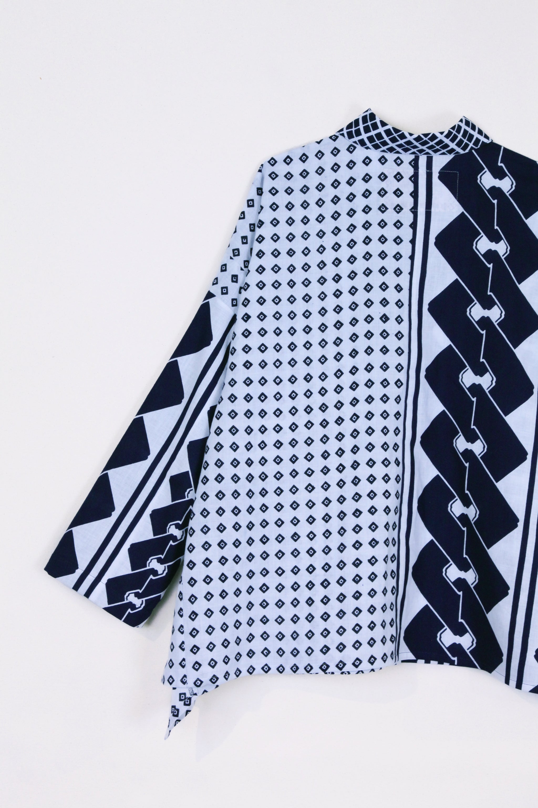 Beverly Shirt in Vintage Yukata Cotton