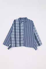 Beverly Shirt in Vintage Yukata Cotton