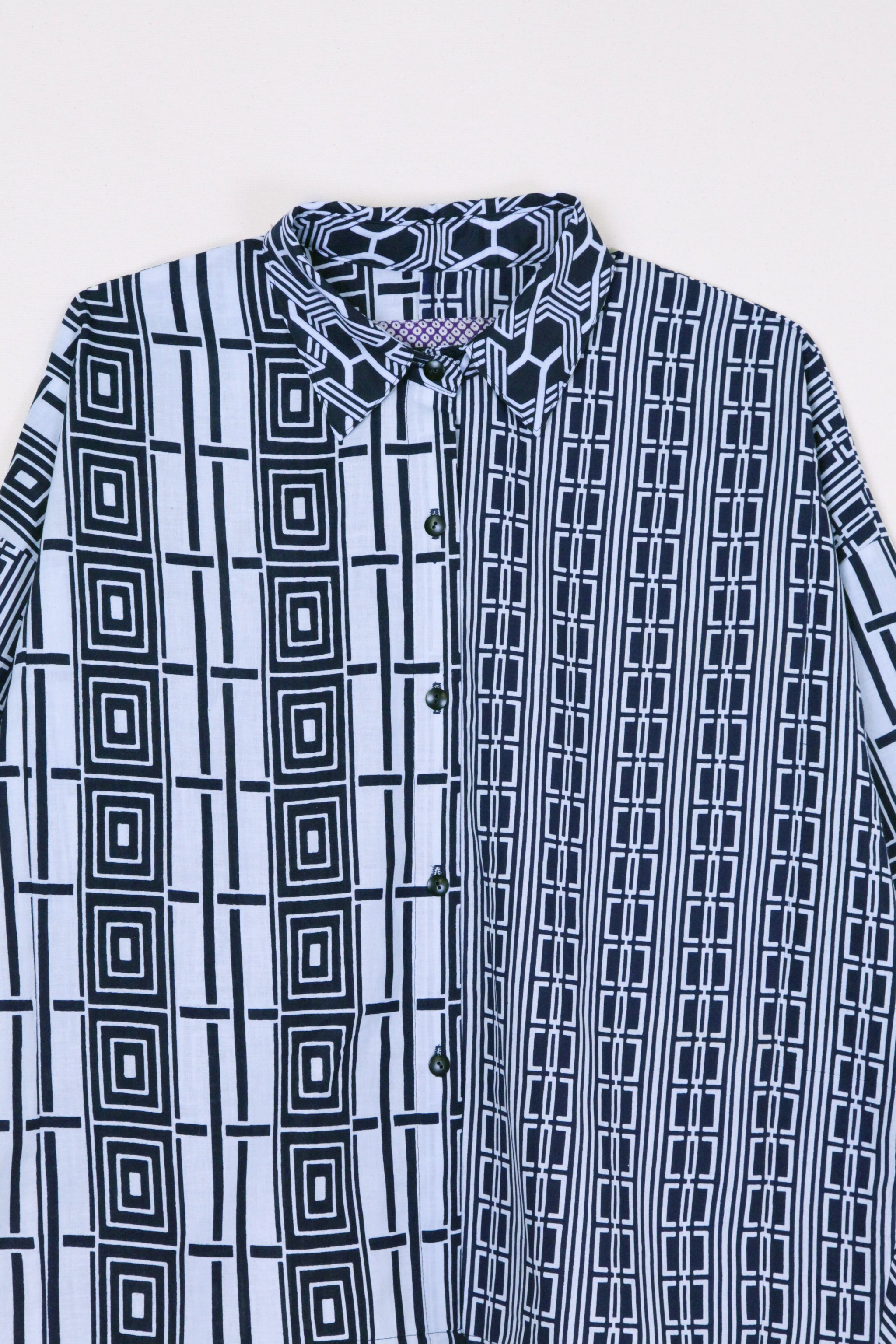 Beverly Shirt in Vintage Yukata Cotton