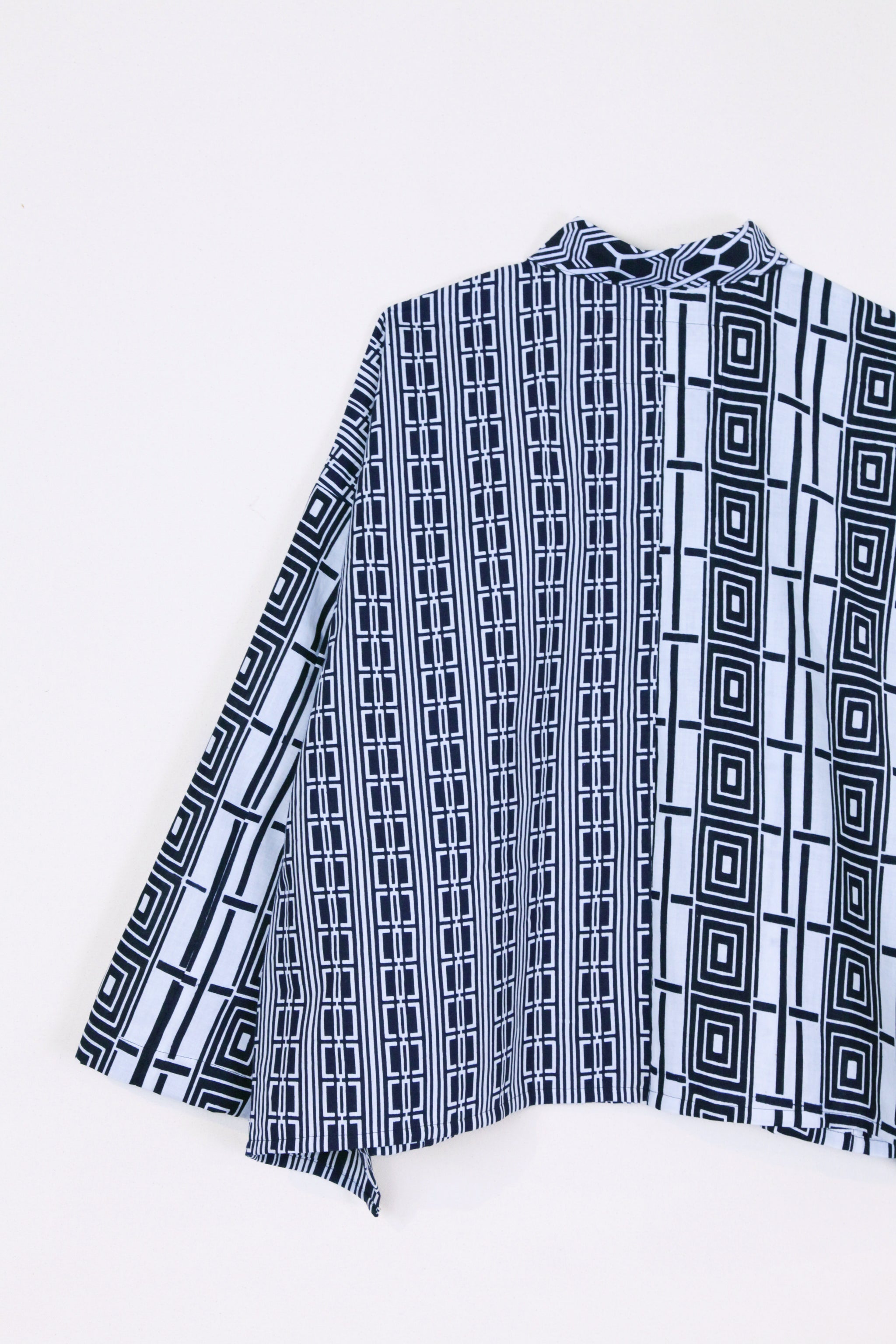 Beverly Shirt in Vintage Yukata Cotton