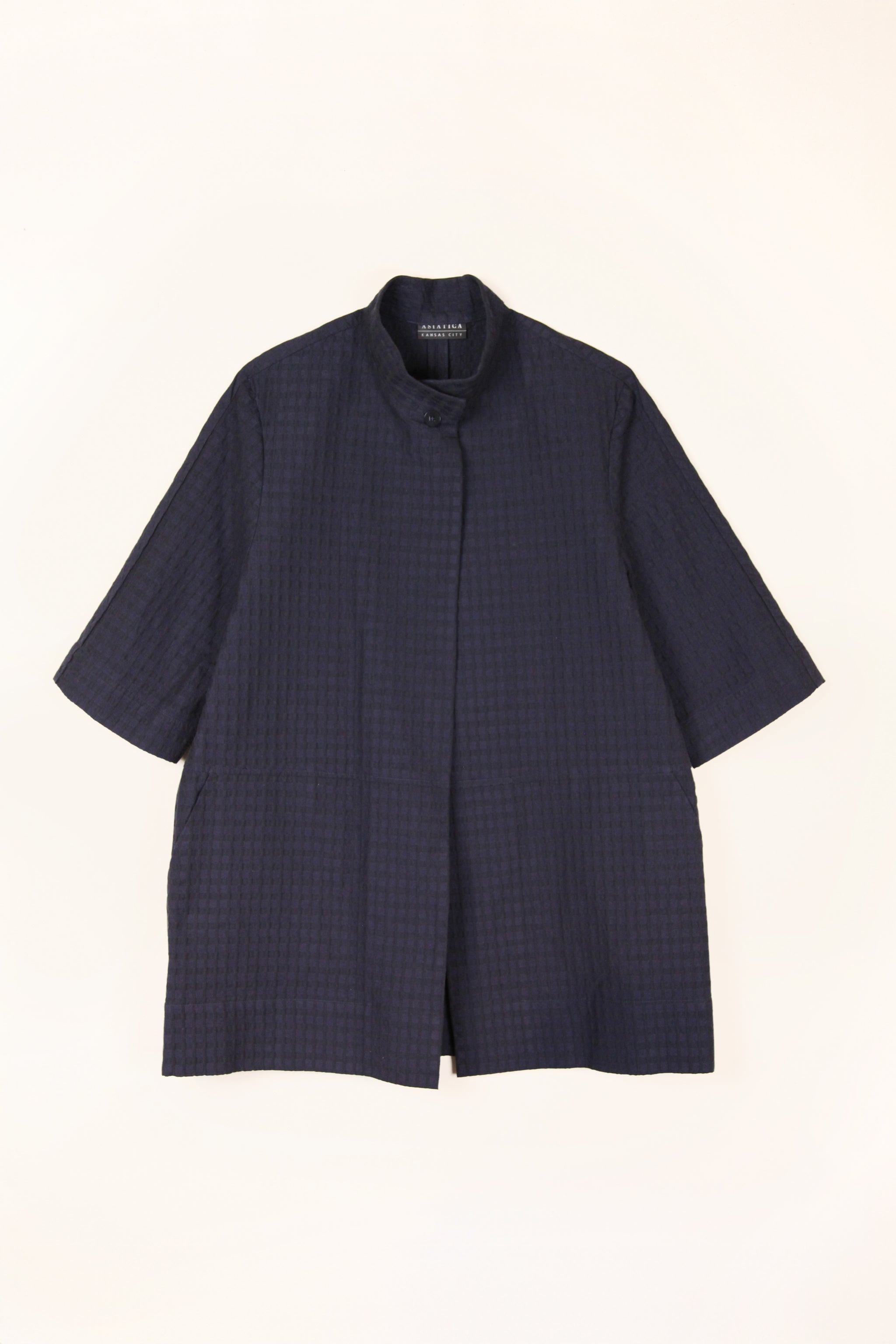 Dorothy Jacket in Nuno Navy Clerestory
