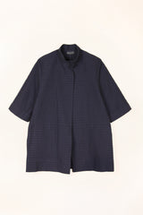 Dorothy Jacket in Nuno Navy Clerestory