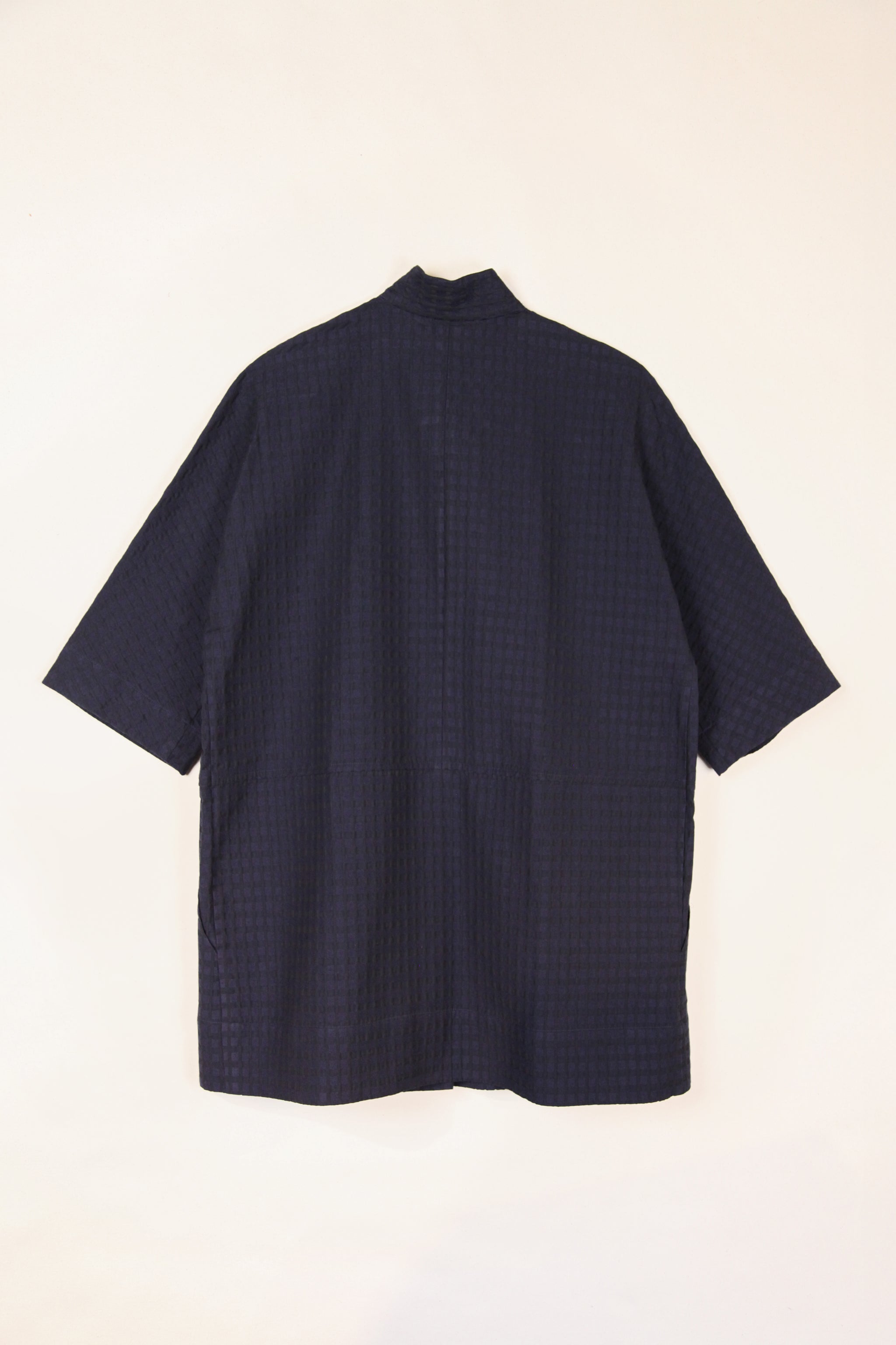 Dorothy Jacket in Nuno Navy Clerestory