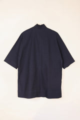 Dorothy Jacket in Nuno Navy Clerestory