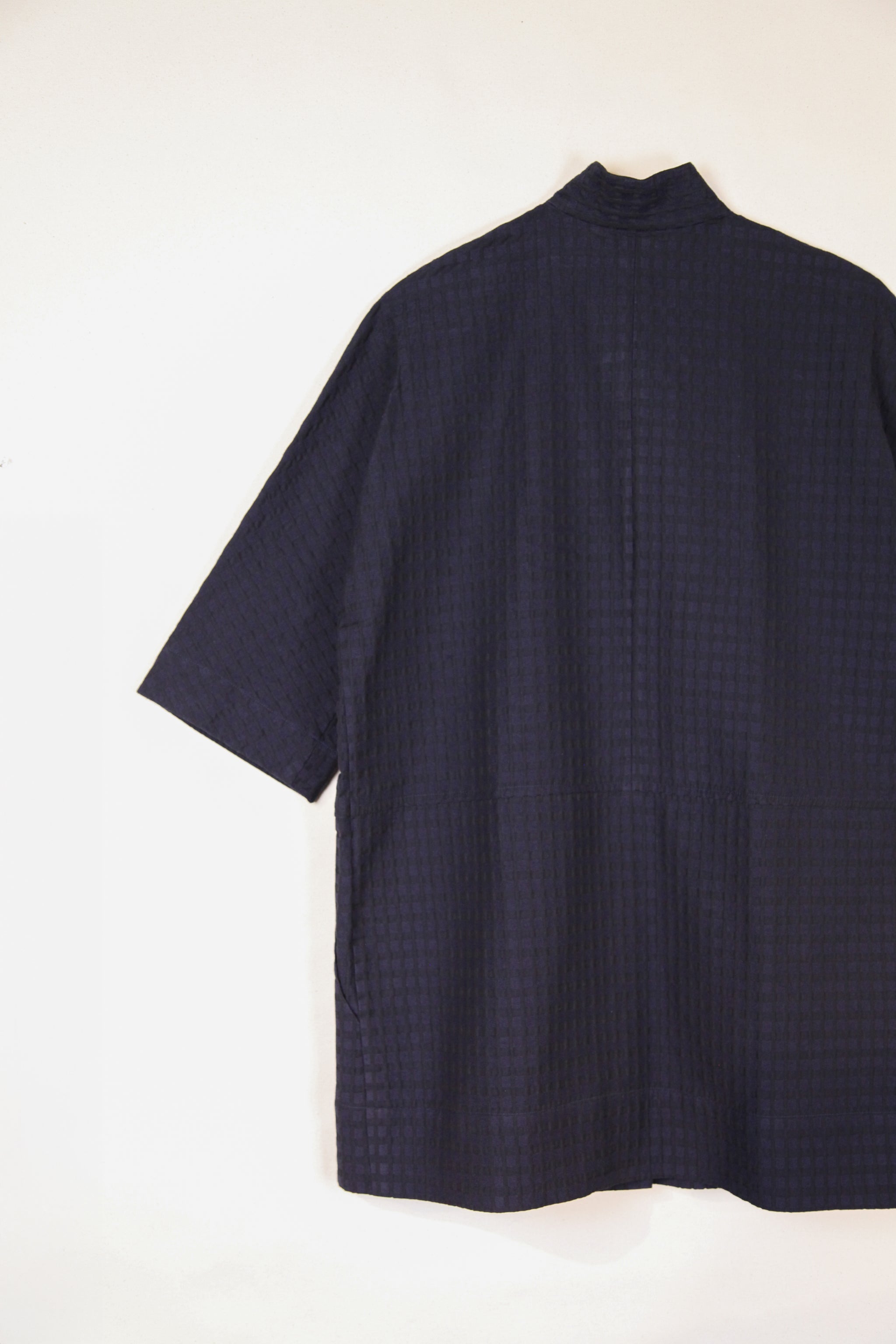 Dorothy Jacket in Nuno Navy Clerestory