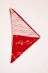 Bandana in Vintage Japanese Silk Duo. No.35