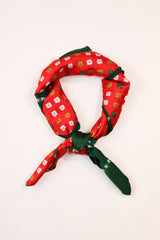 Bandana in Vintage Japanese Silk Duo. No.33