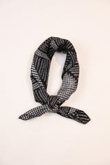 Bandana in Vintage Japanese Silk Duo. No.28