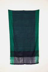 Pashmina Cashmere in Emerald Stripes