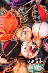 Ball Ornament Balls in Vintage Japanese Silk