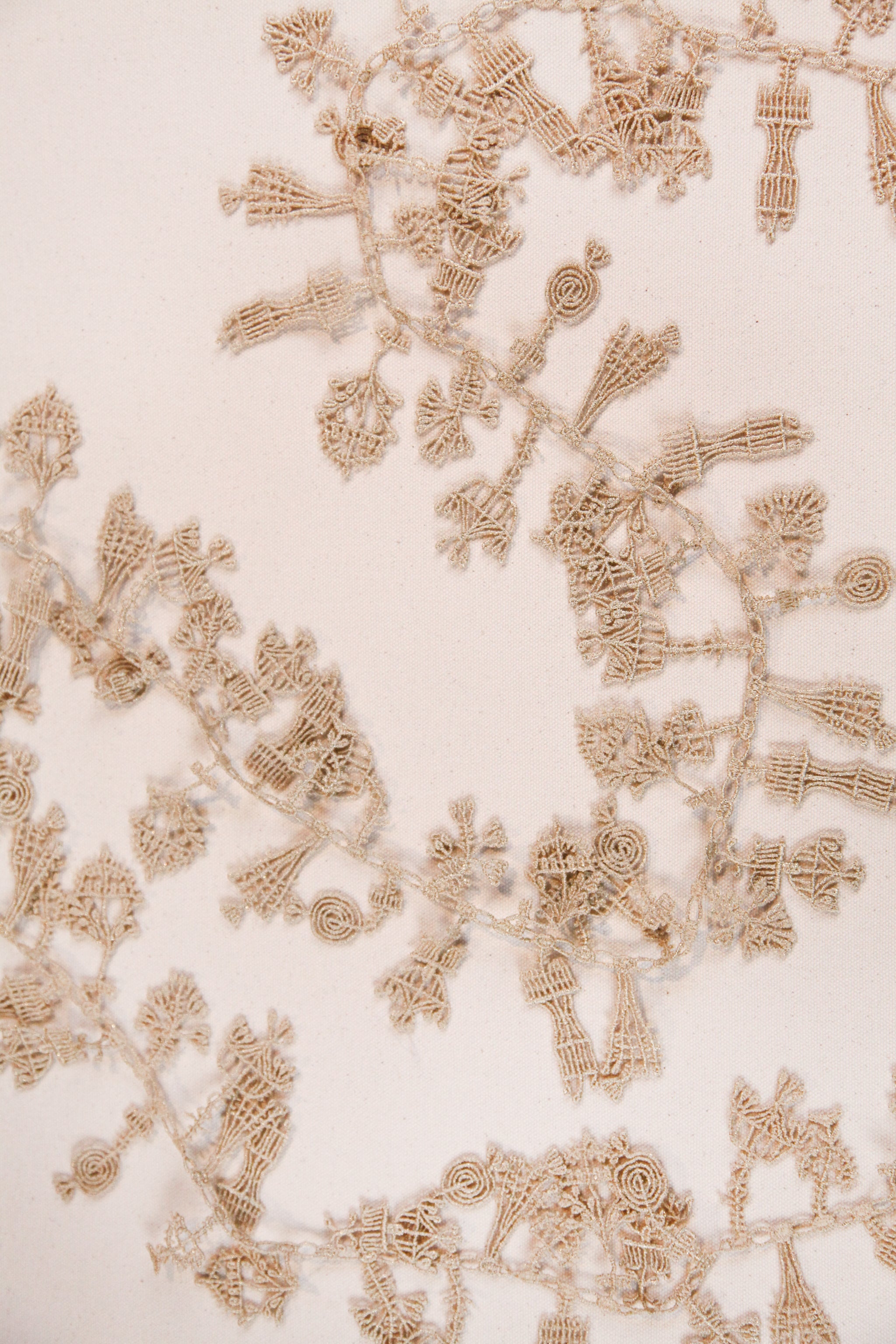 Candlestick Lace Necklace