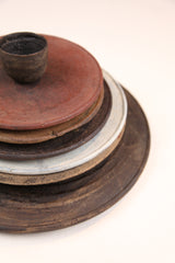 Small Urushi Plate - Brick