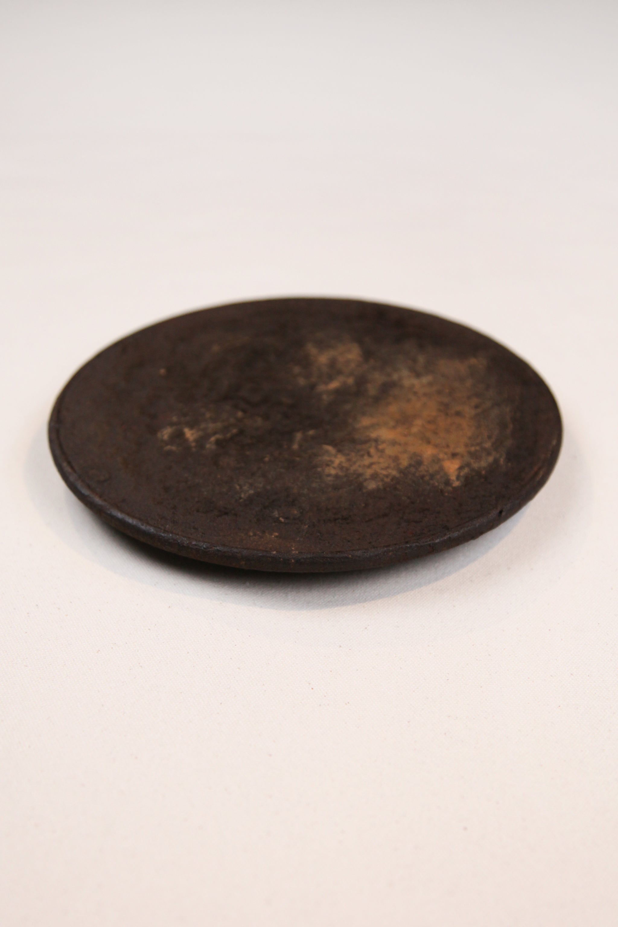 Medium Urushi Plate - Espresso