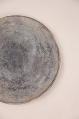 Large Urushi Plate - Cement