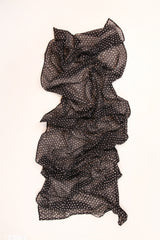 Lightweight Cotton Scarf with Dots