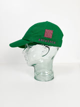 Green Ballcap with Vintage Silk Patch