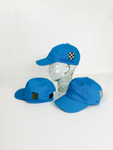 Blue Ballcap with Vintage Silk Patch