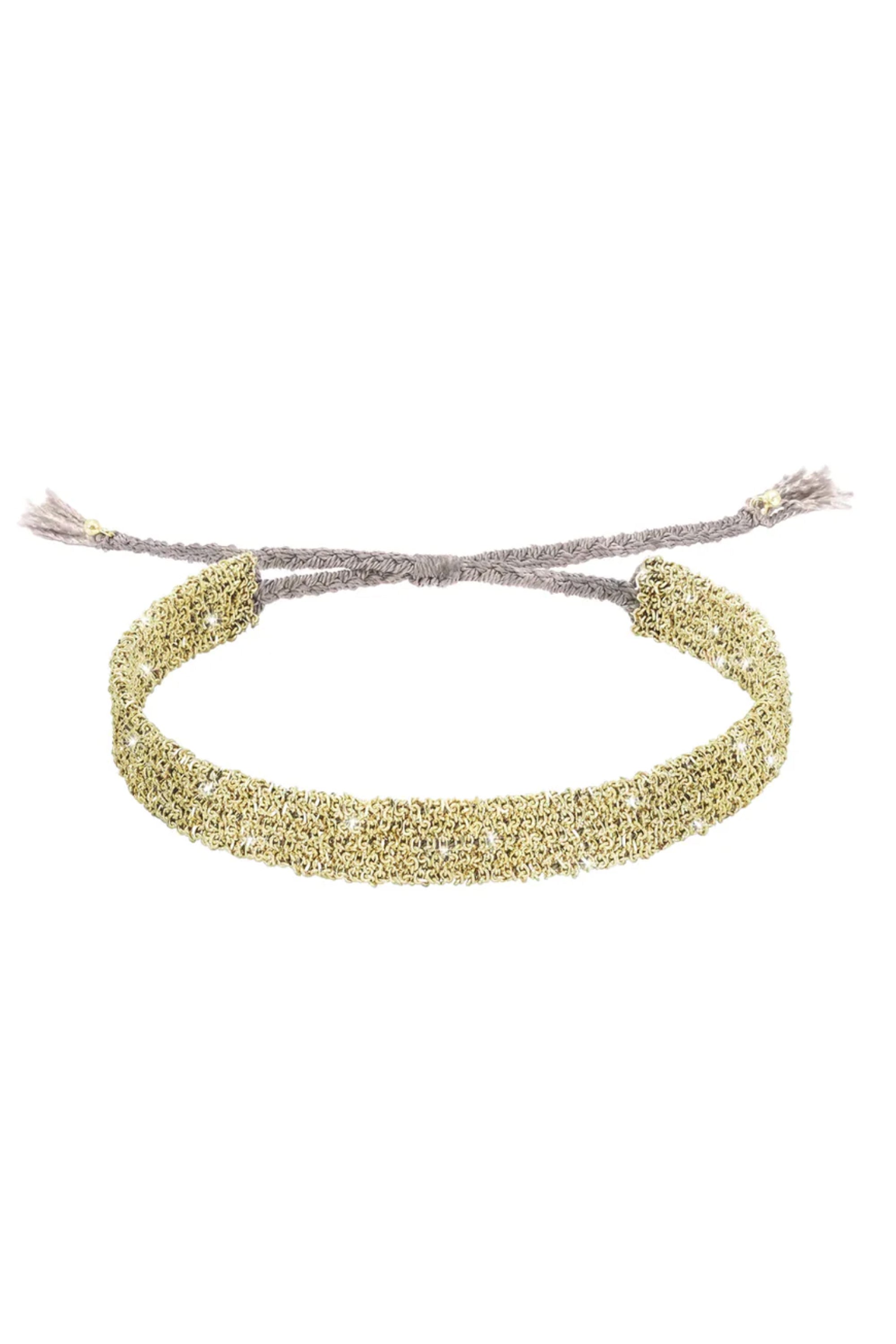 Gold Woven Bracelet