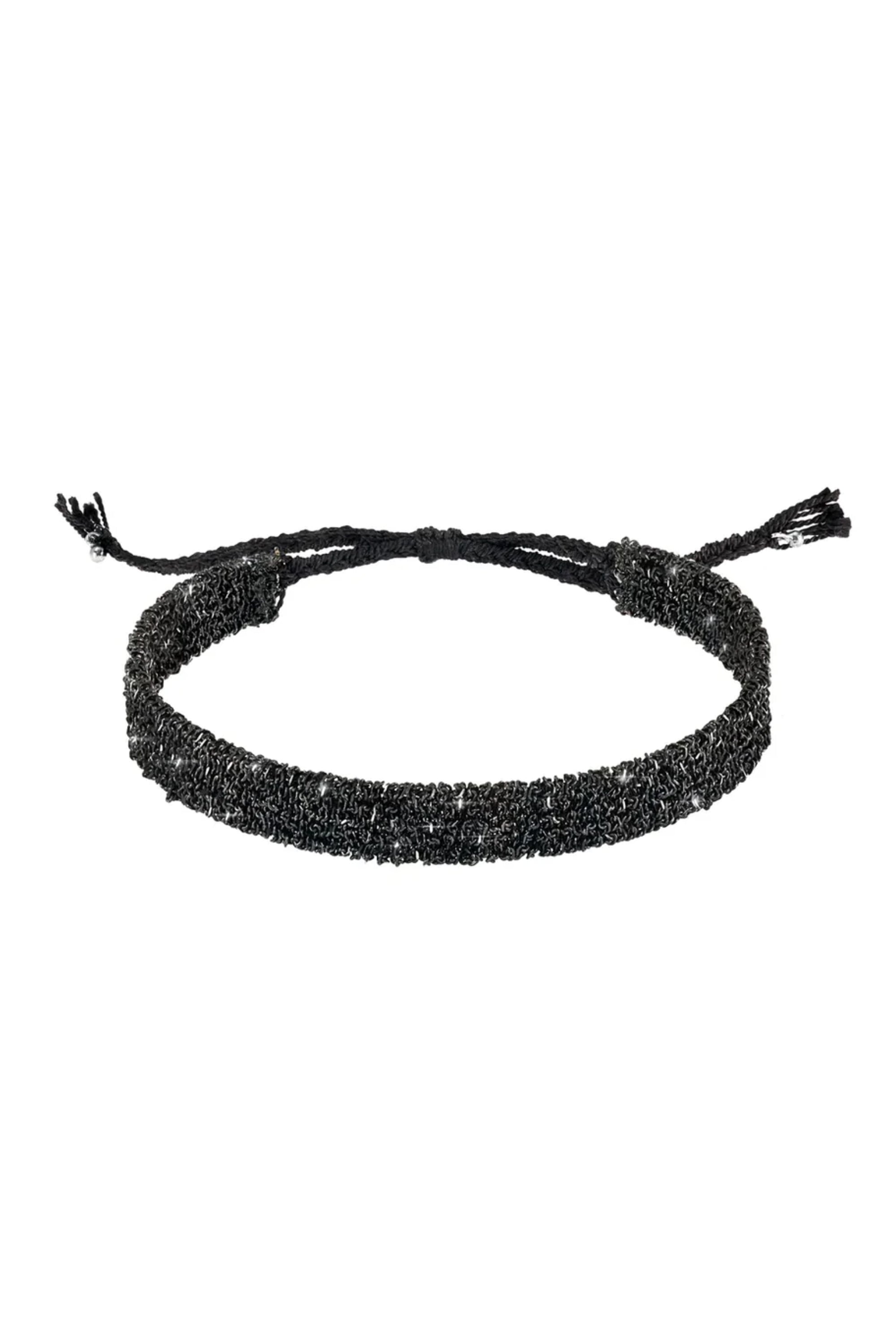 Black Woven Bracelet