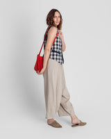Japan Vest in Vintage Japanese Cotton Plaids SD