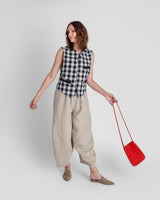 Japan Vest in Vintage Japanese Cotton Plaids SD
