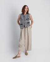 Japan Vest in Vintage Japanese Cotton Plaids SD