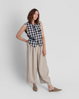 Japan Vest in Vintage Japanese Cotton Plaids SD