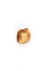 Small Clam Brooch in Rose Gold Plate