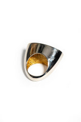 Vuoto Ring in Gold