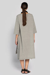 Travel Dress in Silk/Wool Blend