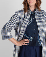 Summer Dress in Cotton Check