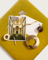 Ginkgo Silver Earrings