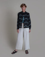 Mini Shirt in Vintage Japanese Linen Tie Dye