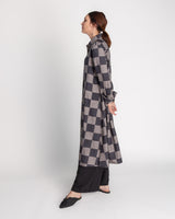 Ginza Dress in Vintage Japanese Printed Silk