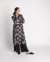 Ginza Dress in Vintage Japanese Printed Silk