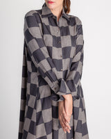 Ginza Dress in Vintage Japanese Printed Silk