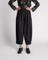 Arai Pant in Black Wool