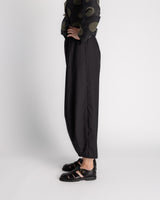 Arai Pant in Black Wool