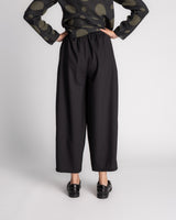 Arai Pant in Black Wool