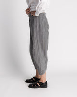 Paris Pant in Striped Nuno Cotton