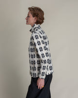 Cropped Omni Jacket in Vintage Japanese Silk Ikat
