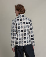 Cropped Omni Jacket in Vintage Japanese Silk Ikat