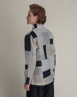Christina Jacket in Pieced Vintage Japanese Ikats.